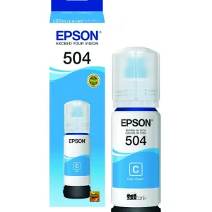 Tinta Epson 504 Cyan