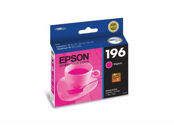 TINTA EPSON 196 MAGENTA