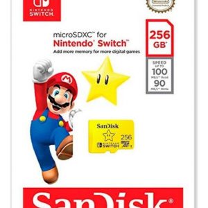 Tarjeta de Memoria micro SD 256GB nintendo switch