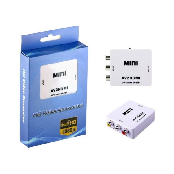 Adaptador Conversor Hdmi A Av2 Hdmi