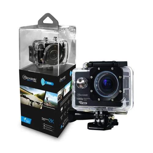 Camara Deportiva Isports Pro Cube 4k Wifi - Imagen 2
