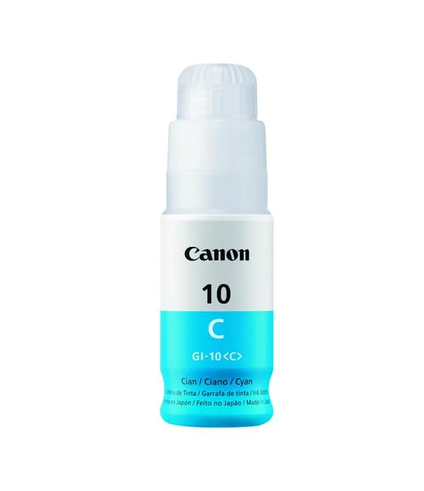 Tinta Canon Pixma Original GI 10 Cyan