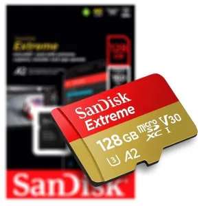 Tarjeta Memoria Micro Sd Sandisk Extreme 128gb