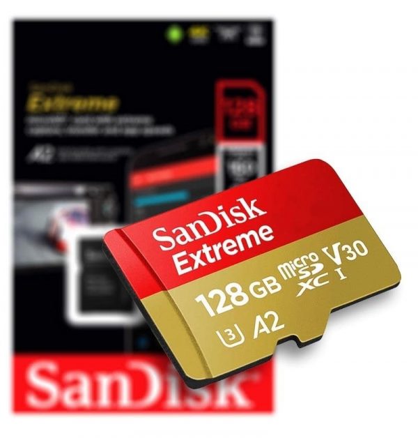 Tarjeta Memoria Micro Sd Sandisk Extreme 128gb