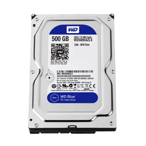 disco duro 500gb para pc wd blue 7200 rpm sata 6. gbps 3.5''