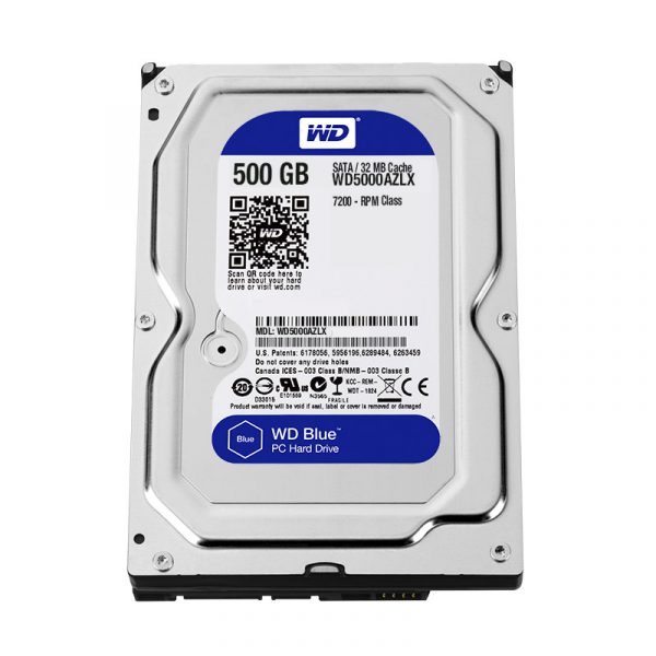 disco duro 500gb para pc wd blue 7200 rpm sata 6. gbps 3.5''