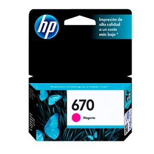 Tinta 670 H original magenta