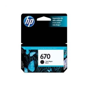 TINTA 670 HP BLACK