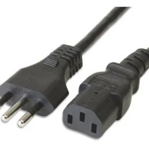 Cable De Poder Para Pc, 1,8 Metros.