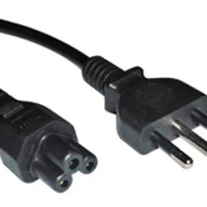 Cable Fuente Poder Tipo Trebol Pc Cargador 1.8 Mt