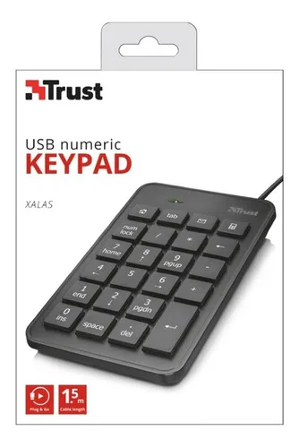 Teclado Numérico USB Trust
