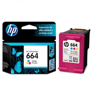 Tinta Hp 664 Tricolor