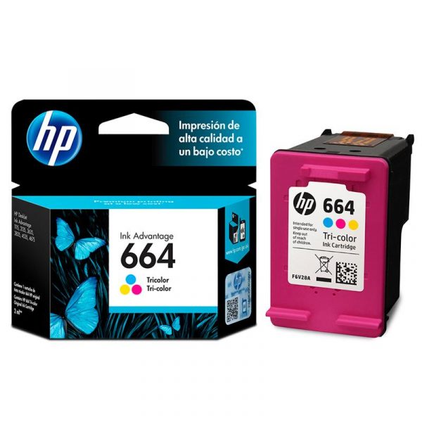 Tinta Hp 664 Tricolor