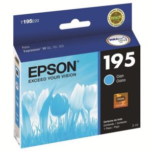 Tinta Epson 195 Cian