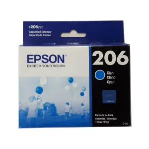 Tinta epson 206 Cian
