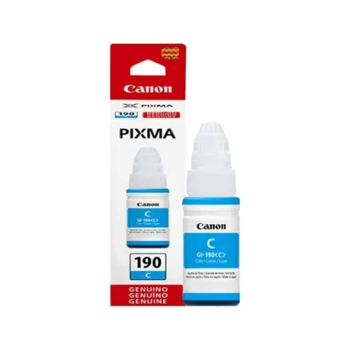 Tinta Canon GI 190 Cian