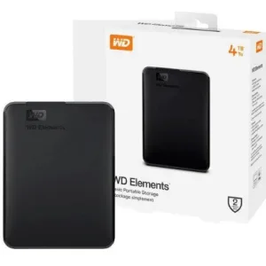 DISCO DURO Externo 4TB 2.5 WD Elements Negro