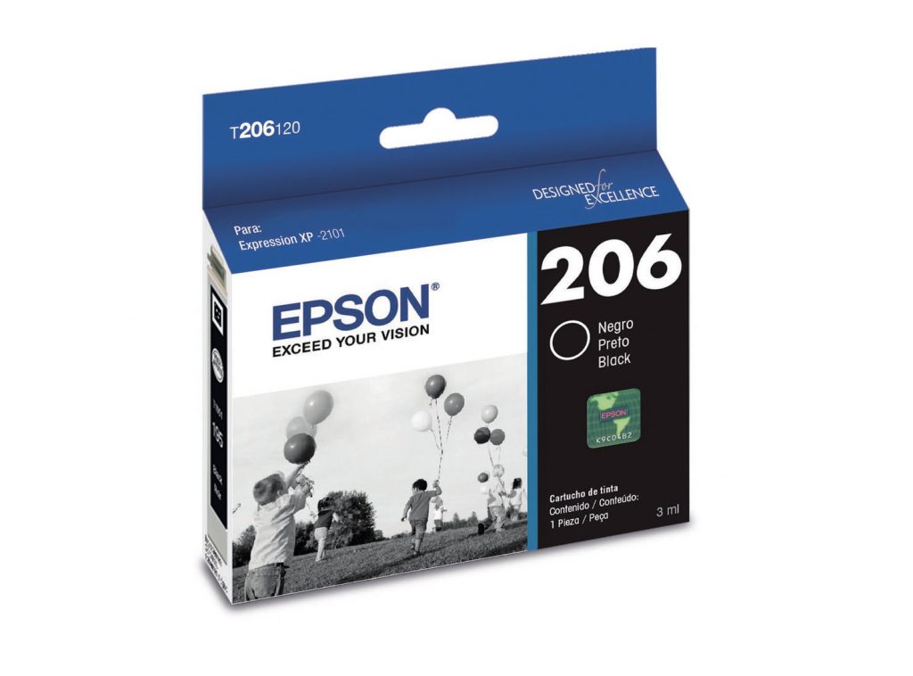 206 Ink Tinta epson 206 black - V y T Computación
