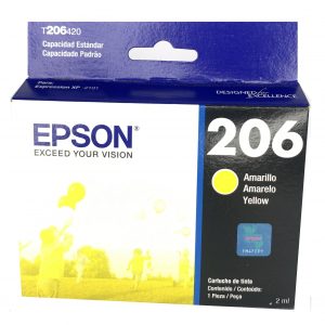Tinta epson 206 yellow