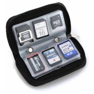 Bolso Estuche Porta Tarjetas De Memoria Sd/sdhc/mmc/xd/cf