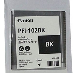 Tinta CANON PFI-102 black BK