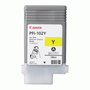 Tinta CANON PFI-102 Yellow