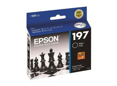 Tinta epson 197 negro original