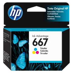 Tinta hp Tri-color 667