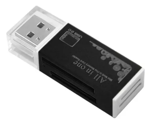 LECTOR ADAPTADOR USB Tarjeta SD Micro Sd/t-flash/m2/m 4 En 1