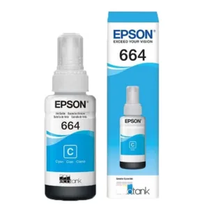 Tinta Epson 664 Color Cyan Original