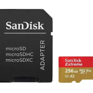 Tarjeta de memoria micro sd  SanDisk 256gb Extreme