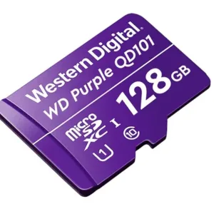 Tarjeta de Memoria WD purple qd101 microSD 128GB vigilancia