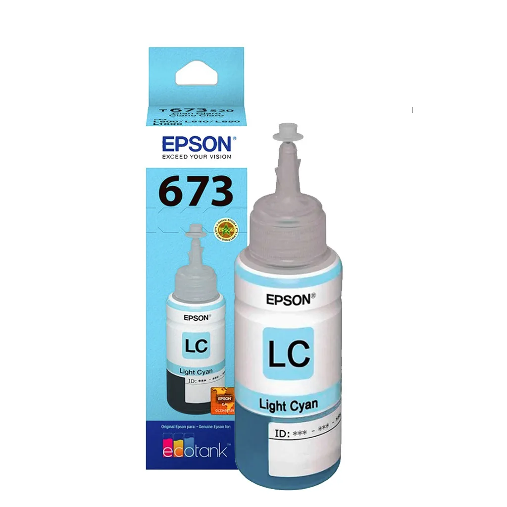 Tinta Epson 673 Cyan Claro