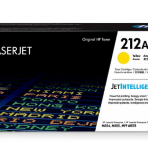 Toner original HP 212 Yellow