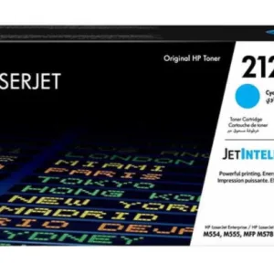 Toner original HP 212 Cyan