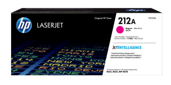 Toner original HP 212 Magenta