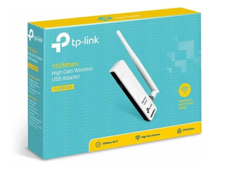 Adaptador USB TP-Link TL-WN722N Wi-Fi 150Mbps