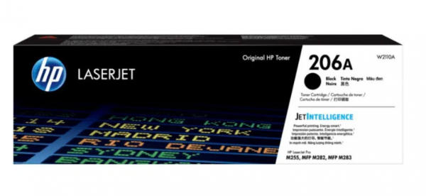 Toner HP 206A Negro W2110A