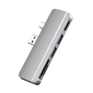 ADAPTADOR HUB 6 EN 1 SURFACE PRO DUAL Y LECTOR DE MEMORIA