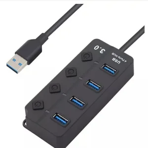 HUB USB 3.0 4 PUERTOS TEKNITEK