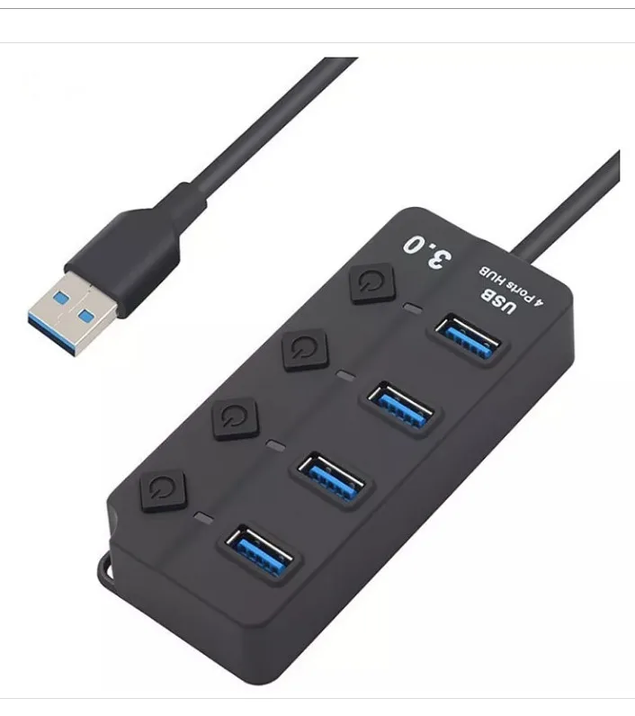 HUB USB 3.0 4 PUERTOS TEKNITEK