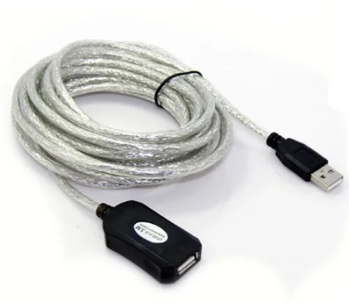 Cable extensión activa 5mts con repartidor de señal