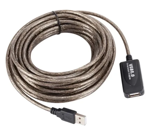 Cable extensión activa 10 metros con repetidor de señal
