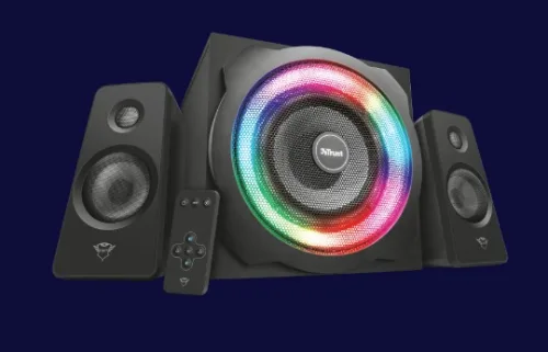 Parlantes Trust Tytan Con Iluminación RGB 2.1 GXT 629 (Open Box)