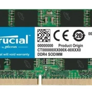 Memoria Ram 32gb DDR4 3200mhz SODIMM 1,2v Crucial Ct32g4sfd832a