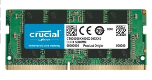 Memoria Ram 8gb Ddr4 3200mhz SODIMM Crucial Ct8g4sfra32a