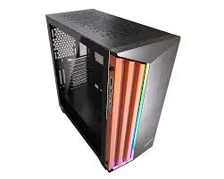 Gabinete Cougar DarkBlader-S con Ventana RGB Full Tower ATX/CEB/EATX/Micro ATX/Mini-ITX USB 3.2 sin Fuente Negro/Naranja
