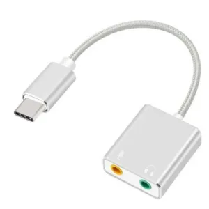Tarjeta De Sonido 7.1 USB Tipo C Teknitek