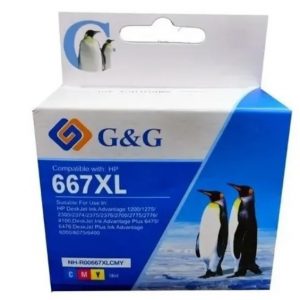 Tinta Tricolor Alternativa 667XL