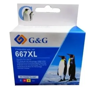 Tinta Tricolor Alternativa 667XL